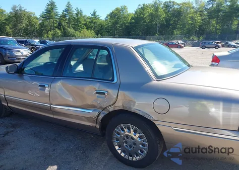 2003 Mercury Grand Marquis Gs из США, поврежденный, VIN 2MEFM74W83X657610